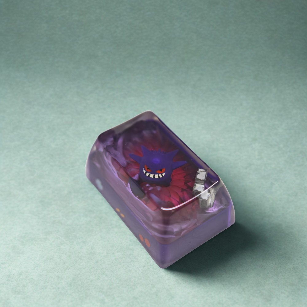 Pokemon Gengar Resin Keycap（1.5U）