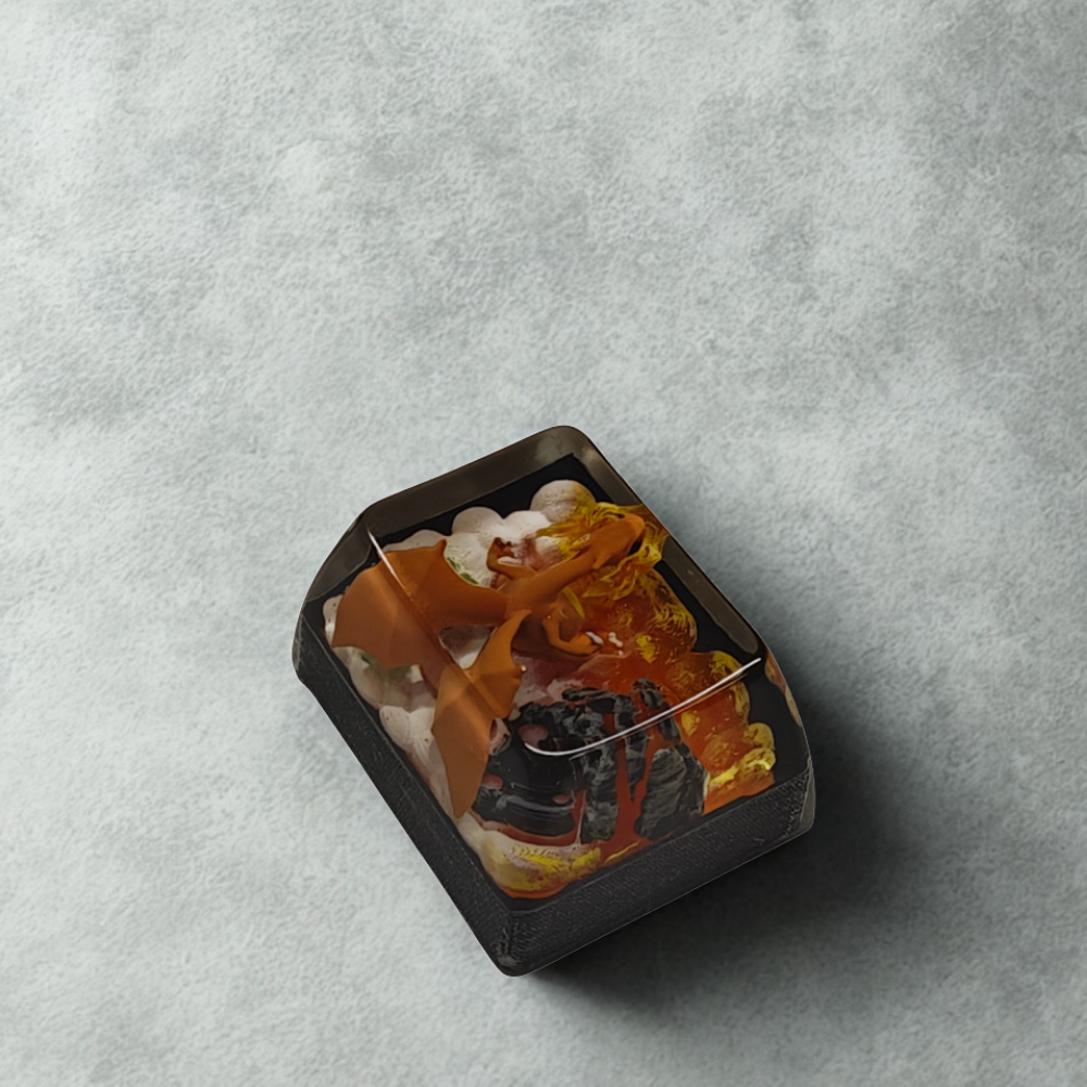 Charmander Resin Artisan Pokemon Keycap