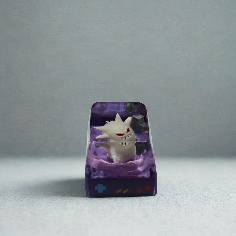 Pokemon Gengar（White） Resin Keycap