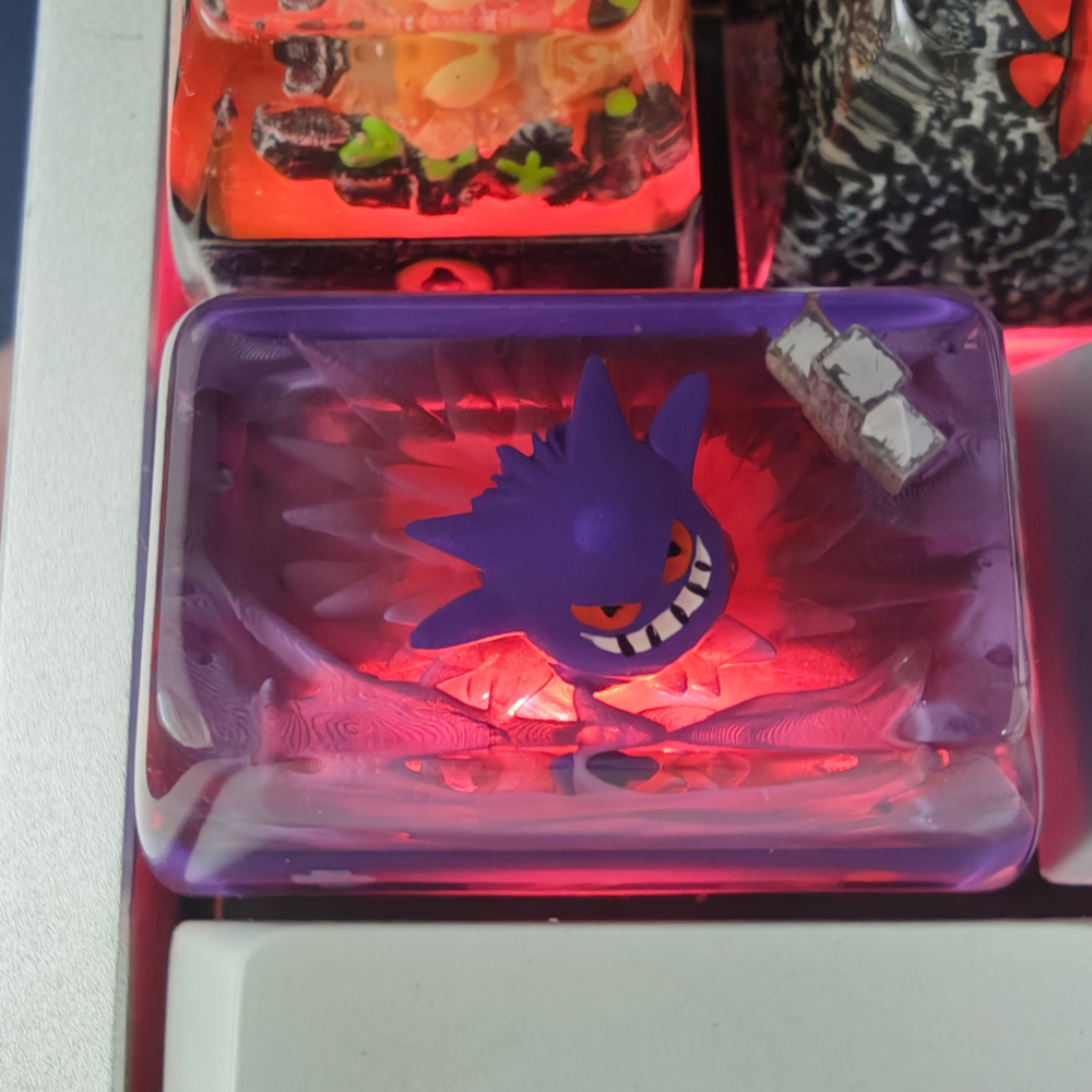Pokemon Gengar Resin Keycap（1.5U）