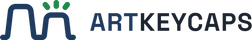 ArtKeyCaps logo for light background (light1)